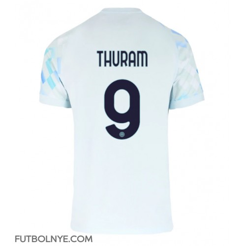 Camiseta Inter Milan Marcus Thuram #9 Visitante Equipación 2025-26 manga corta